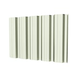 Damwandplaat T35DR wand Grijswit, 0,50 mm staal, hoofdweergave van het profiel