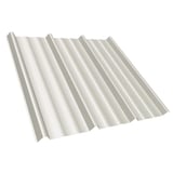 Damwandplaat T45/333M Zuiverwit RAL 9010, 0,50 mm, 25 µm polyestercoating