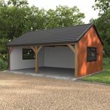 Damwandplaat T7M | Gevel | Staal 0,50 mm | 25 µm Polyester | Houtlook - Eiken