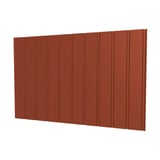 Damwandplaat T7M wand Koperbruin 0,50 mm PURLAK, hoofdweergave van de profielstructuur