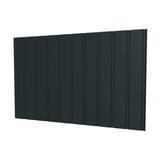 Damwandplaat T7M wand, antracietgrijs RAL 7016, 0,63 mm, PURLAK coating, hoofdaanzicht