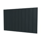Damwandplaat T7M wand Antracietgrijs (RAL 7016) 0,50 mm, hoofdaanzicht, vrijstaand