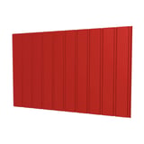 Damwandplaat T7M wand Koraalrood RAL 3016, 0,50 mm dikte, hoofdweergave