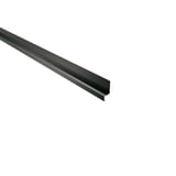 Plint aluminium mosgroen RAL 6005, bovenaanzicht schuin van boven