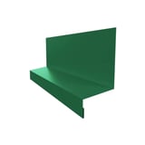 Sokkelprofiel Type 2 staal 0,50 mm mintgroen RAL 6029 met 25 µm polyestercoating, hoofdaanzicht