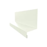 Plint type 2 van staal 0,75 mm, Grijswit RAL 9002, 25 µm polyestercoating, hoofdaanzicht
