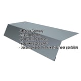 Dakgootprofiel Venstergrijs RAL 7040, 0,75 mm staal, met ingebouwde productdetails
