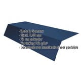 Dakgootprofiel Gentiaanblauw (RAL 5010) van staal, 0,50 mm, met productgegevens
