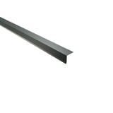 Dakgootprofiel mosgroen RAL 6005, 0,50 mm staal met 60 µm Puramid coating, hoofdaanzicht