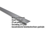 Dakgootprofiel 0,50 mm staal antracietgrijs RAL 7016 met ingebedde productdetails