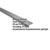 Dakgootprofiel antracietgrijs, 0,50 mm staal, met Puramid coating, specificaties weergegeven