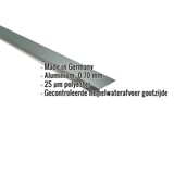 Dakgootprofiel aluminium mosgroen RAL 6005, 0,70 mm dikte, met ingebouwde productkenmerken