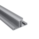 ECO | Onderprofiel | 16 mm | Aluminium | Blank | 2,50 m