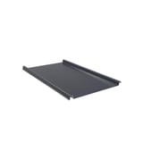 Staande felsplaat 33/500-LE Antracietgrijs, 0,75 mm staal, 25 µm polyestercoating, hoofdaanzicht