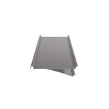 Felsplaat 33/500-LE aluminium RAL9007, detailaanzicht van de profilering met onderzijde