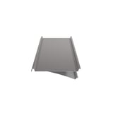 Felsplaat 33/500-LE, grijs aluminiumkleurig, detail van de onderzijde met anticondensvlies en zijprofiel