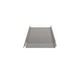 Felsplaat 33/500-LE aluminium, 0,70 mm, RAL9007, doorsnede met anti-condensvlies