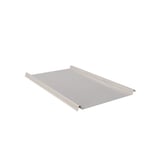Staande felsplaat 33/500-LE, Lichtgrijs RAL 7035, 0,50 mm, Weckman, hoofdaanzicht schuin van boven