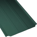 Staande felsplaat PD-510-S trapezium mosgroen 0,50 mm, detail van de profilering