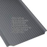 Felsplaat PD-510-S antracietgrijs, microprofiel, met ingebedde productgegevens