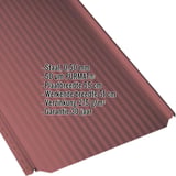 Felsplaten PD-510-S Micro kersrood, 0,50 mm, met ingebedde productgegevens