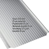 Staande felsplaat PD-510-S Micro, lichtgrijs, met ingebedde technische gegevens
