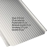 Felsplaat PD-510-S Micro, Grijswit RAL 9002, met ingebedde productgegevens