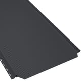 Felsplaat PD-510-S in antracietgrijs, 0,50 mm, met fijne profilering en bevestigingsgaten