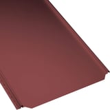 Felsplaat PD-510-S vlak, kersrood, 0,50 mm, detailweergave van de profielrand