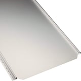 Felsplaat PD-510-S vlak, zuiverwit, 0,50 mm staal, 25 µm polyestercoating, hoofdaanzicht