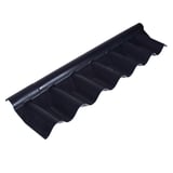 Stabipol polyester golfvulstuk 1,80 mm donkergrijs, hoofdbeeld met golfprofiel
