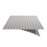 Golfplaat 18/1064 | Dak | Anti-Drup 1000 g/m² | Staal 0,63 mm | 25 µm Polyester | 9002 - Grijswit