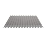 Golfplaat 18/1064, grijs aluminiumkleurig, onderzijde met anticondensvlies