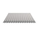 Golfplaat 18/1064 Zilver-Metallic met zichtbaar anti-condensvlies aan de onderzijde