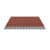 Golfplaat 18/1064 Terracotta met anticondensvlies aan de onderzijde, hoofdweergave