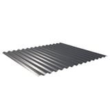Golfplaat 18/1064 aluminium 0,70 mm Antracietgrijs, hoofdaanzicht