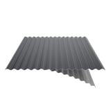 Golfplaat 18/1064 aluminium 0,70 mm Antracietgrijs met zichtbare anti-condens coating