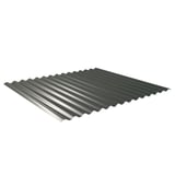 Golfplaat 18/1064 van staal, 0,63 mm dik, Chroomoxydegroen (RAL 6020), 25 µm polyester coating