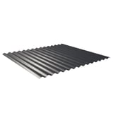 Golfplaat 18/1064 van staal 0,50 mm, Antracietgrijs (RAL 7016) met Puramid coating, hoofdaanzicht