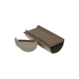 Plastmo expansieverbinder van PVC, bruin, hoofdaanzicht