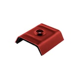 Kalot profiel 18DR 20M aluminium Bruinrood RAL 3011, hoofdaanzicht