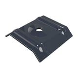 Kalot profiel 20/1100 van aluminium in antracietgrijs (RAL 7016), hoofdaanzicht schuin van boven