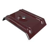 Kalot profiel 35/207 aluminium wijnrood RAL 3005, hoofdaanzicht