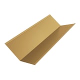 Kilgoot van staal, zandgeel (RAL 1002) met 25 µm polyester coating, hoofdaanzicht