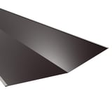 Kilgoot staal 0,75 mm chocoladebruin RAL 8017 met 25 µm polyestercoating