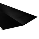 Kilgoot 0,50 mm staal zwart matpolyester van Weckman, hoofdweergave