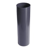 Grafiet PVC regenpijp van Plastmo, lengte 1 meter