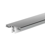 Mendiger middenprofiel van aluminium en kunststof, donkergrijs, hoofdweergave