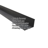 Wandafwerking van staal, 0,50 mm, mat polyester gecoat in RAL 7024, met ingebedde specificaties