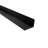 Wandafwerking staal 0,50 mm mat polyester donkergrijs, hoofdaanzicht